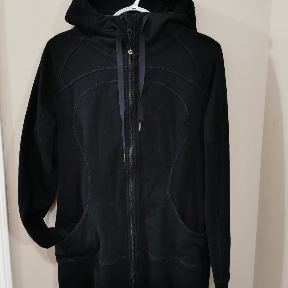 Lululemon long zip-up hoodie 10